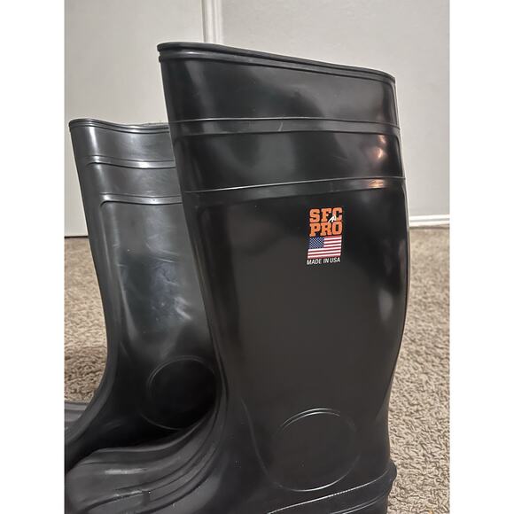 Shoes For Crews M Size 11 Black SteelToe Pro SlipResistant Work Boots Waterproof main image 5
